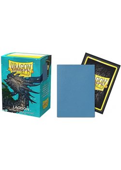 Dragon Shield Sleeves: Matte Dual Lagoon (Box Of 100)